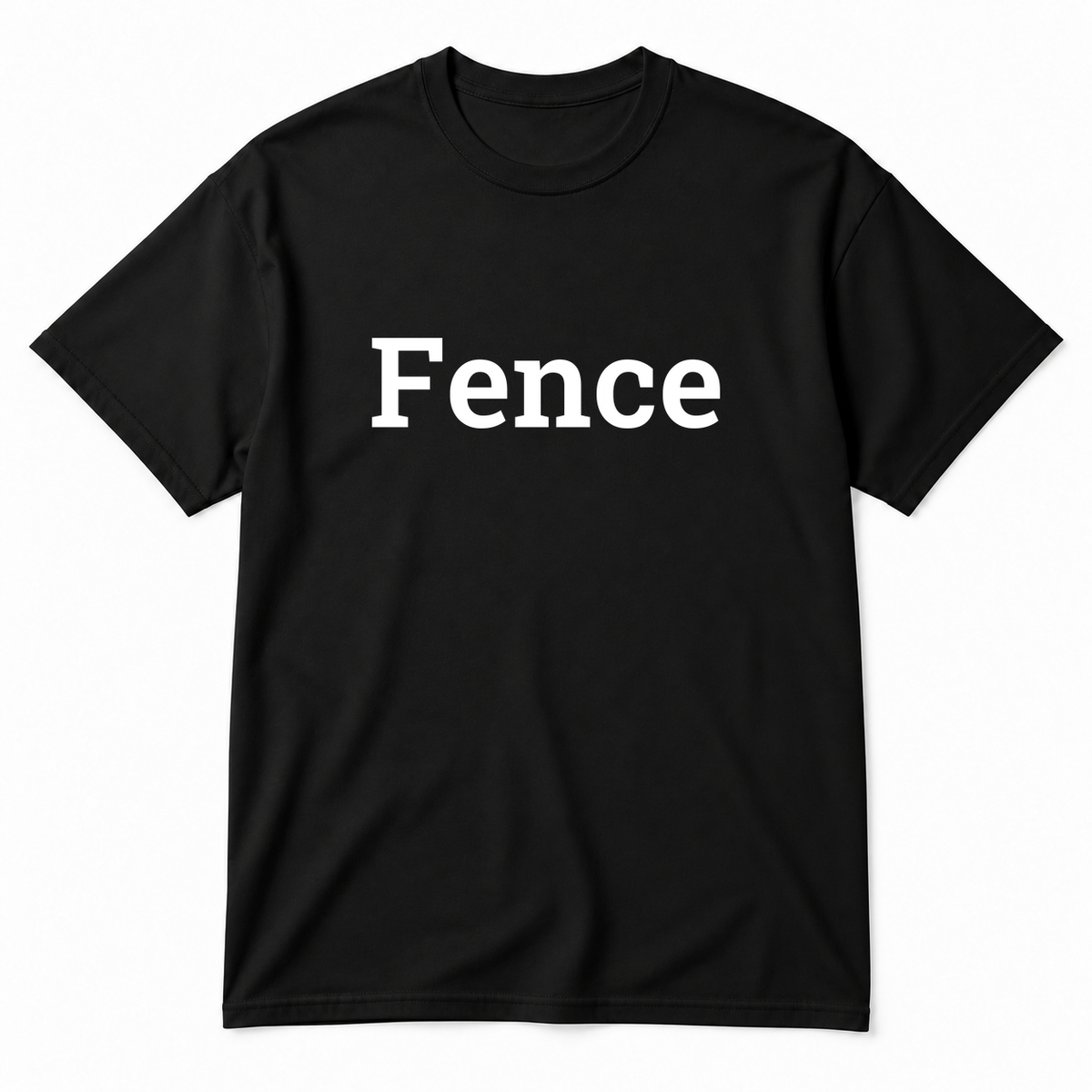 Fence T-Shirt in black