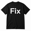 Fix T-Shirt in black