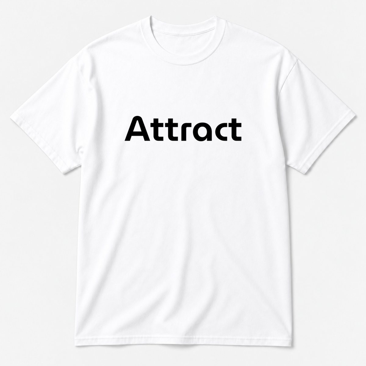 Attract T-Shirt in white
