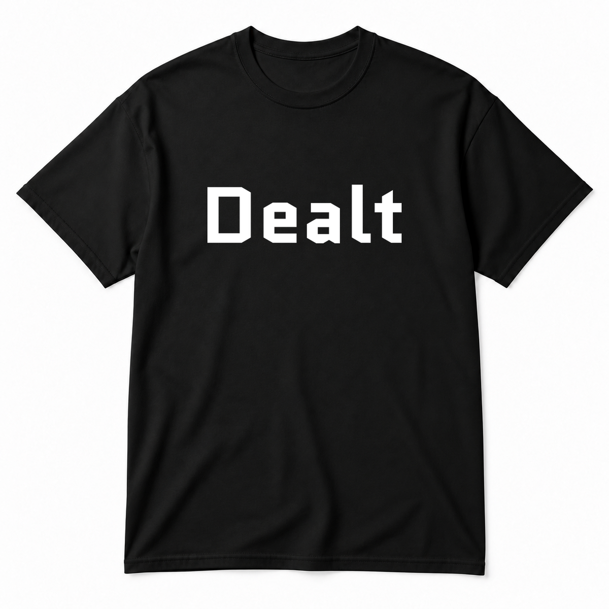 Dealt T-Shirt in black