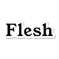 Flesh die-cut sticker