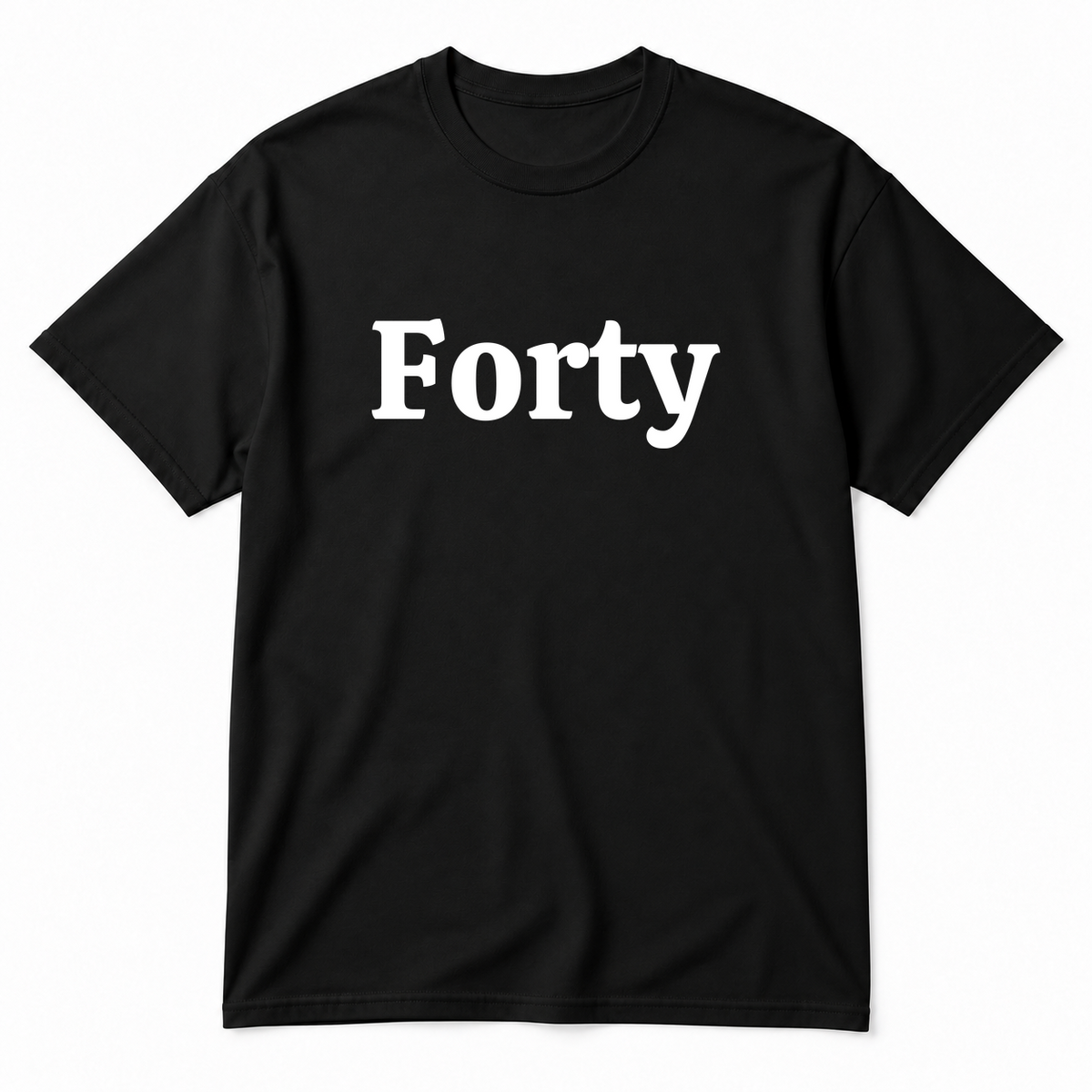 Forty T-Shirt in black