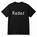 Radar T-Shirt in black