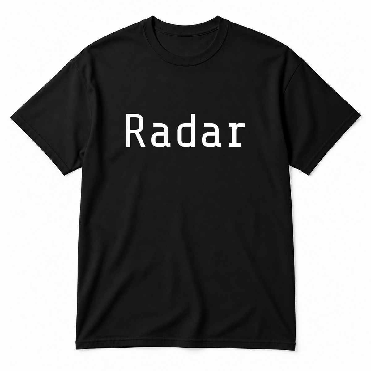Radar T-Shirt in black