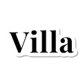 Villa die-cut sticker