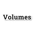 Volumes die-cut sticker