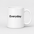 Everyday Mug in white with handle right