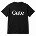 Gate T-Shirt in black