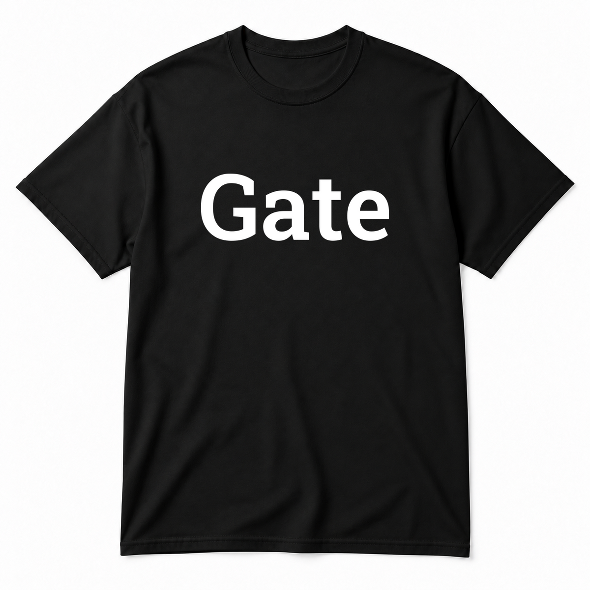 Gate T-Shirt in black