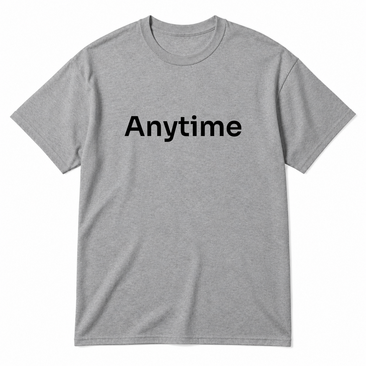 Anytime T-Shirt in gray