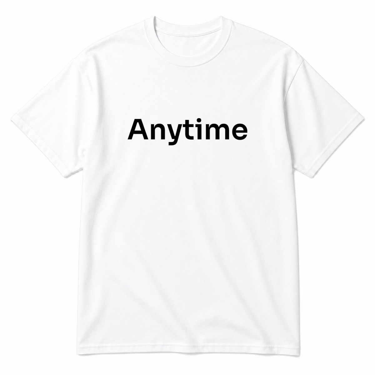 Anytime T-Shirt in white