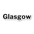 Glasgow die-cut sticker