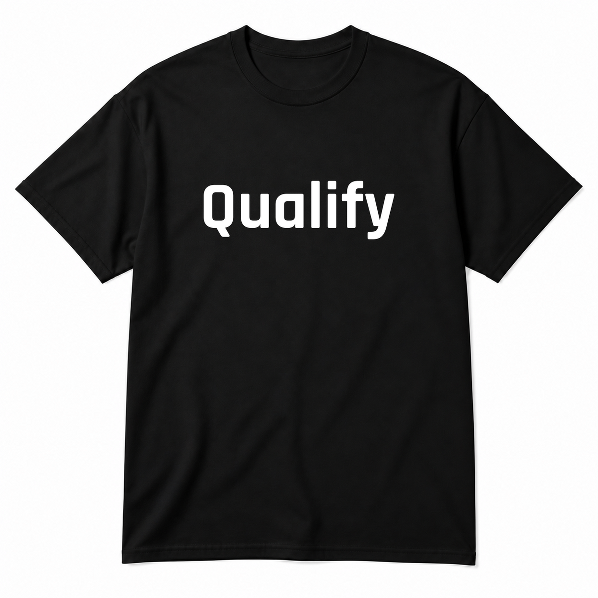 Qualify T-Shirt in black