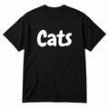Cats T-Shirt in black