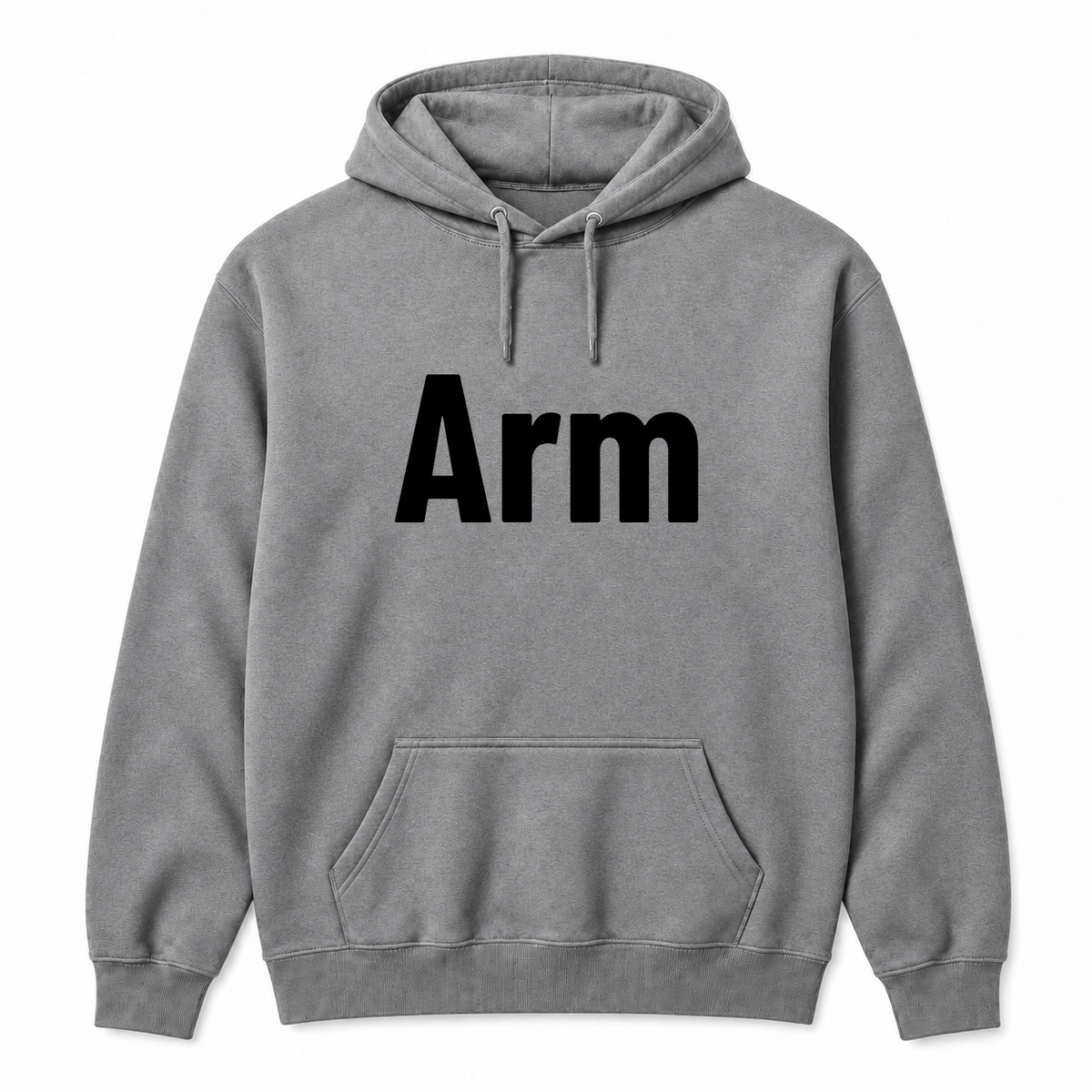 Arm Hoodie in gray