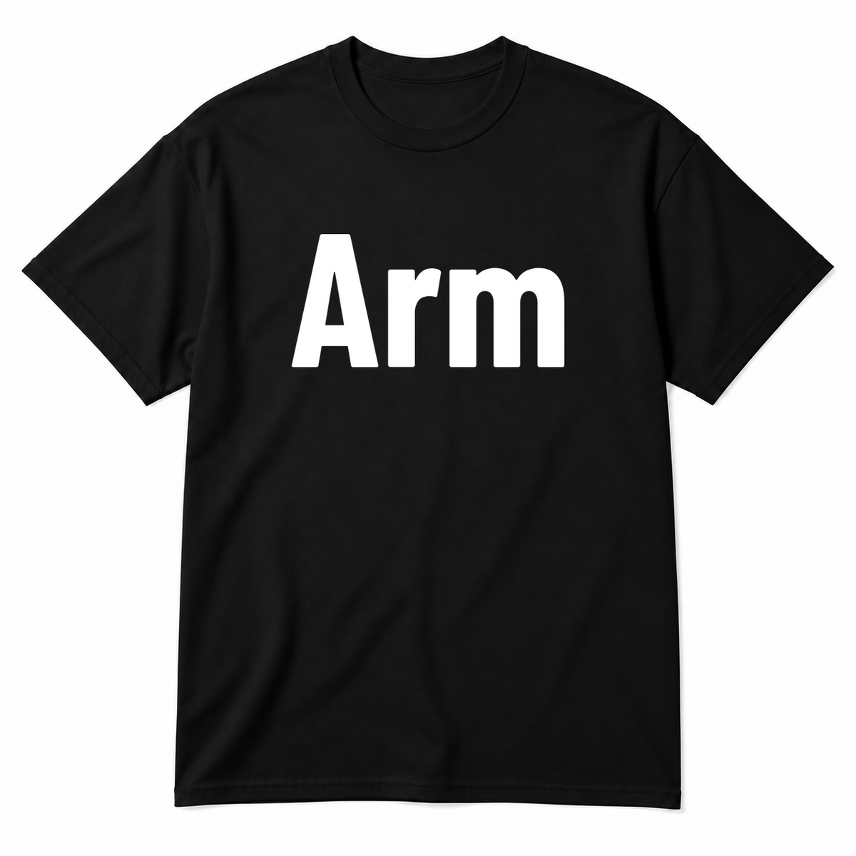 Arm T-Shirt in black