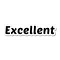 Excellent die-cut sticker