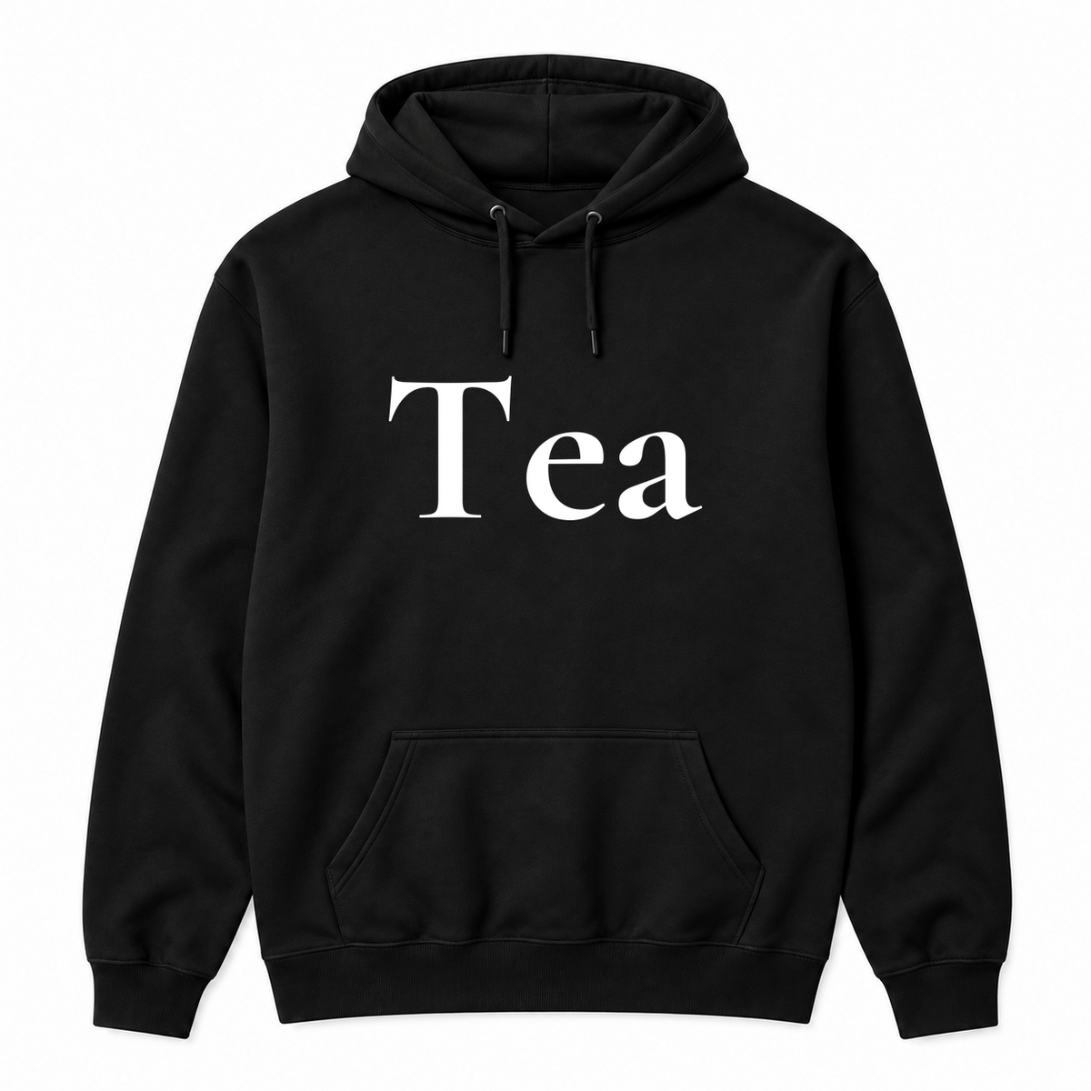 Tea Hoodie in black