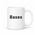 Bases Mug in white with handle right