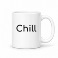Chill Mug in white with handle right