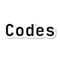 Codes die-cut sticker