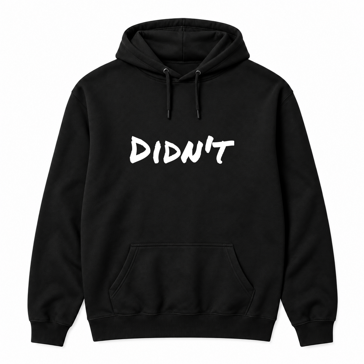Didn't Hoodie in black