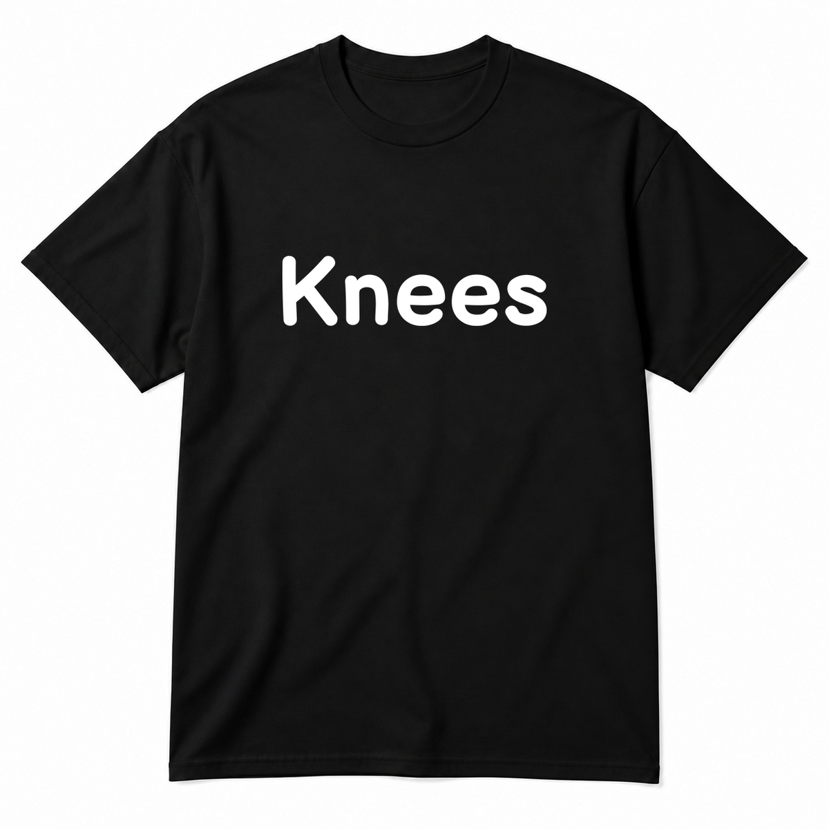 Knees T-Shirt in black