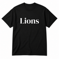 Lions T-Shirt in black