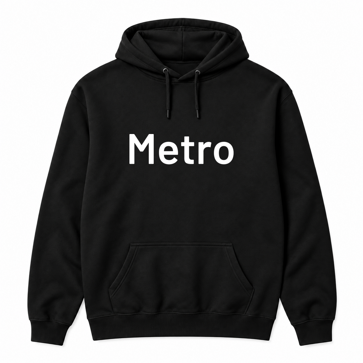 Metro Hoodie in black