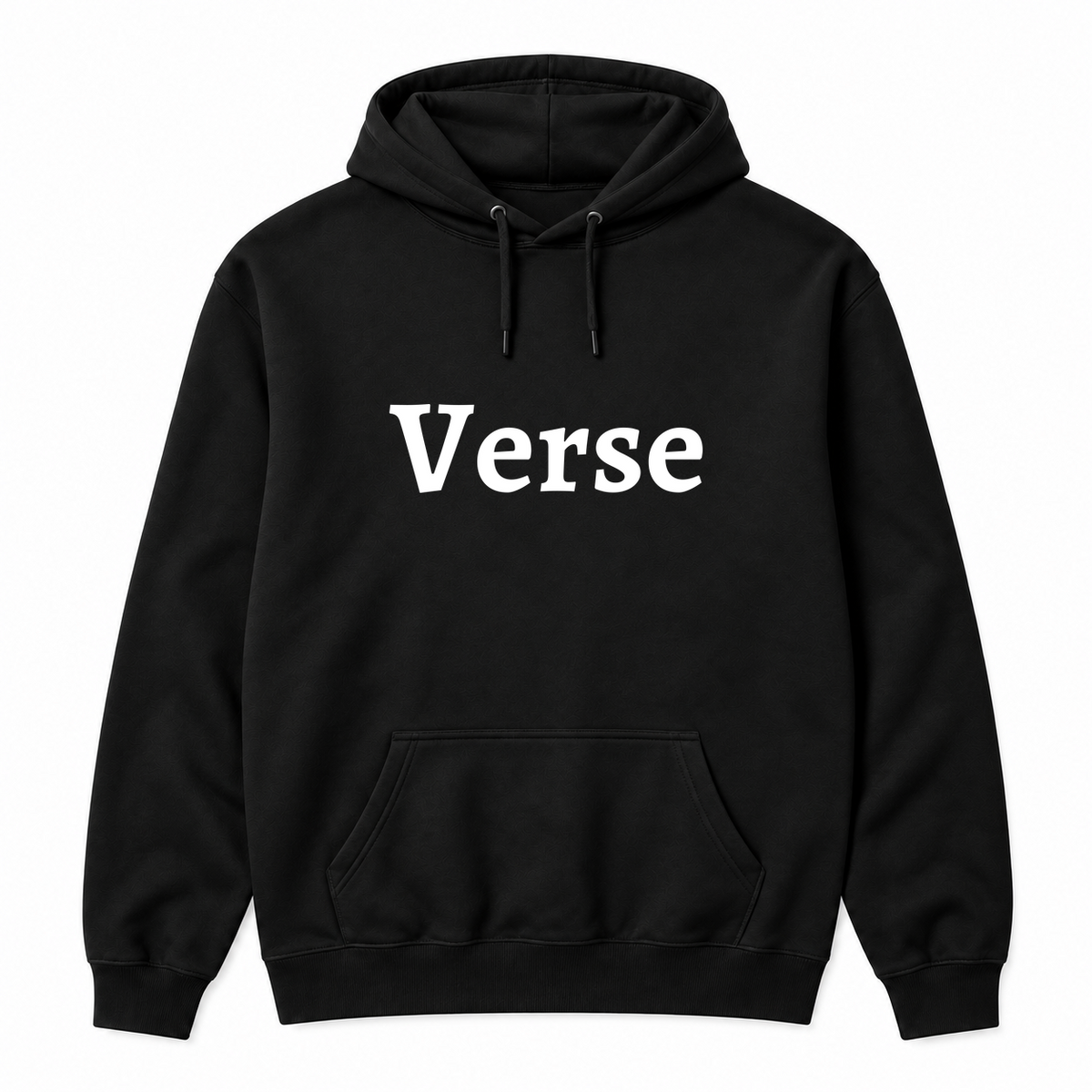 Verse Hoodie in black