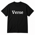 Verse T-Shirt in black