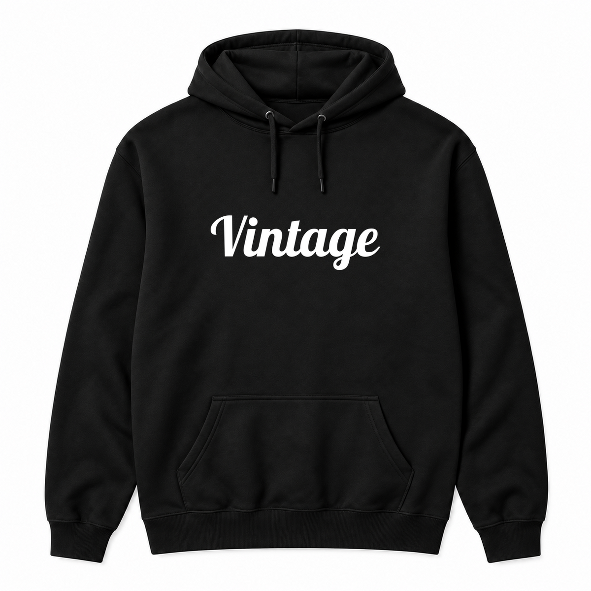 Vintage Hoodie in black