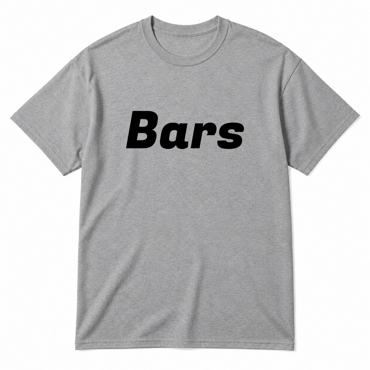 Bars T-Shirt in gray
