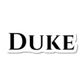 Duke die-cut sticker
