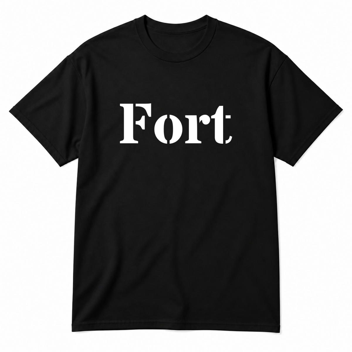 Fort T-Shirt in black