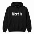 Math Hoodie in black