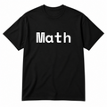 Math T-Shirt in black