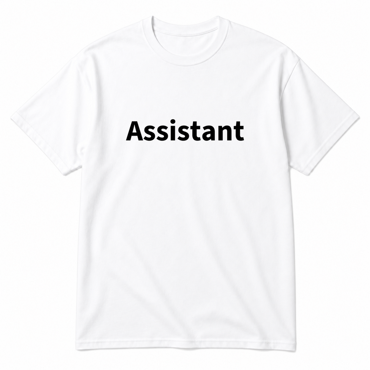 Assistant T-Shirt in white
