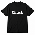 Chuck T-Shirt in black