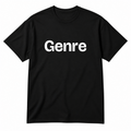 Genre T-Shirt in black