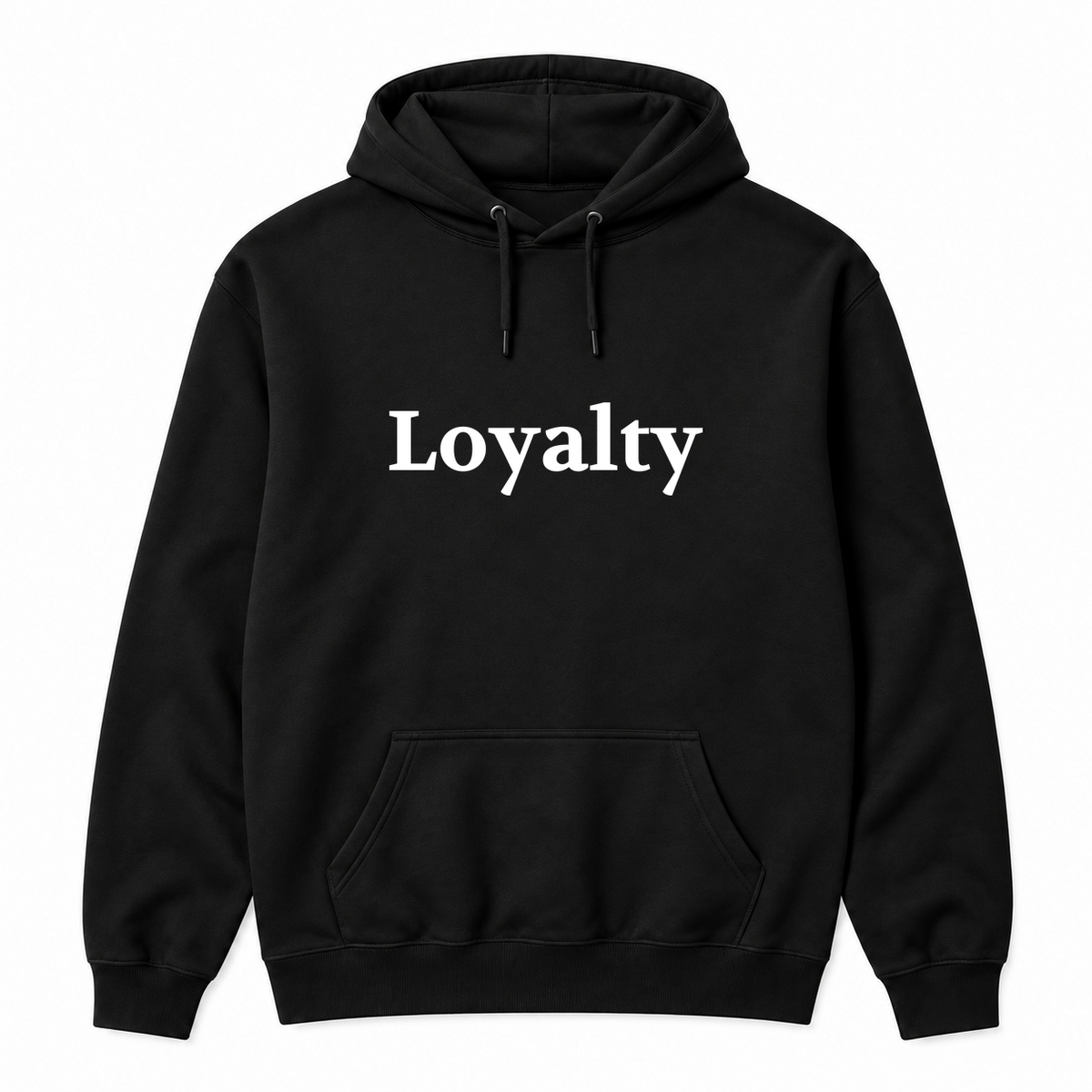 Loyalty Hoodie in black