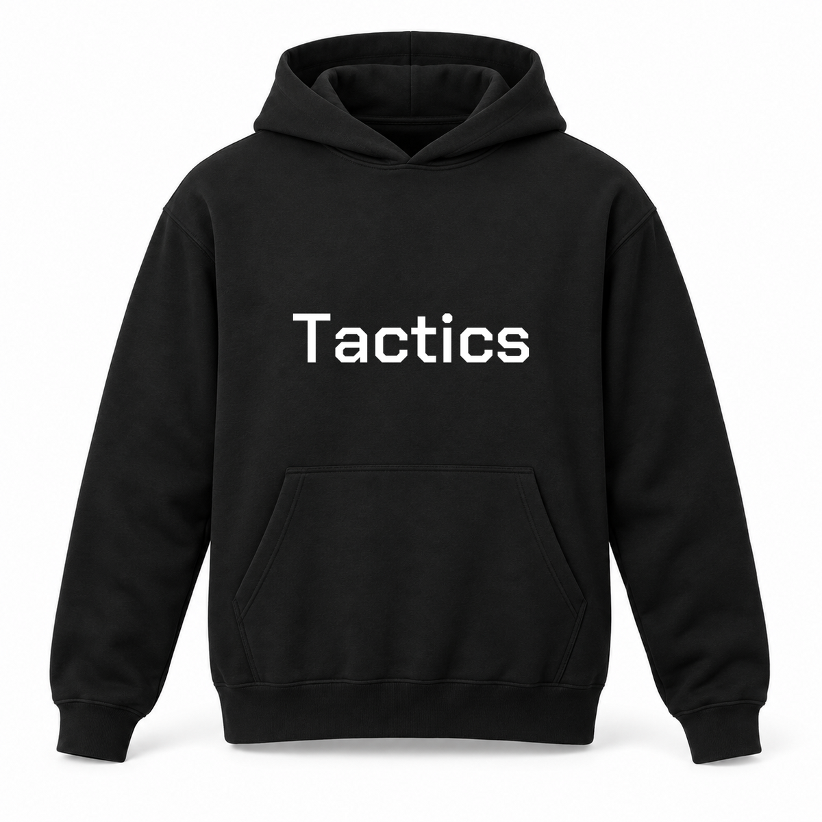 Tactics Hoodie in black