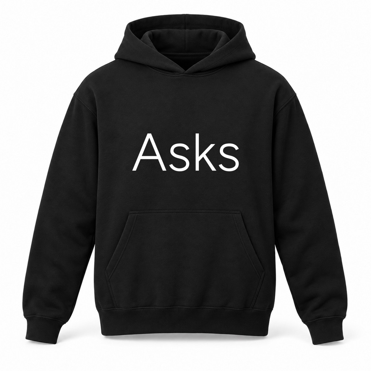 Asks Hoodie in black
