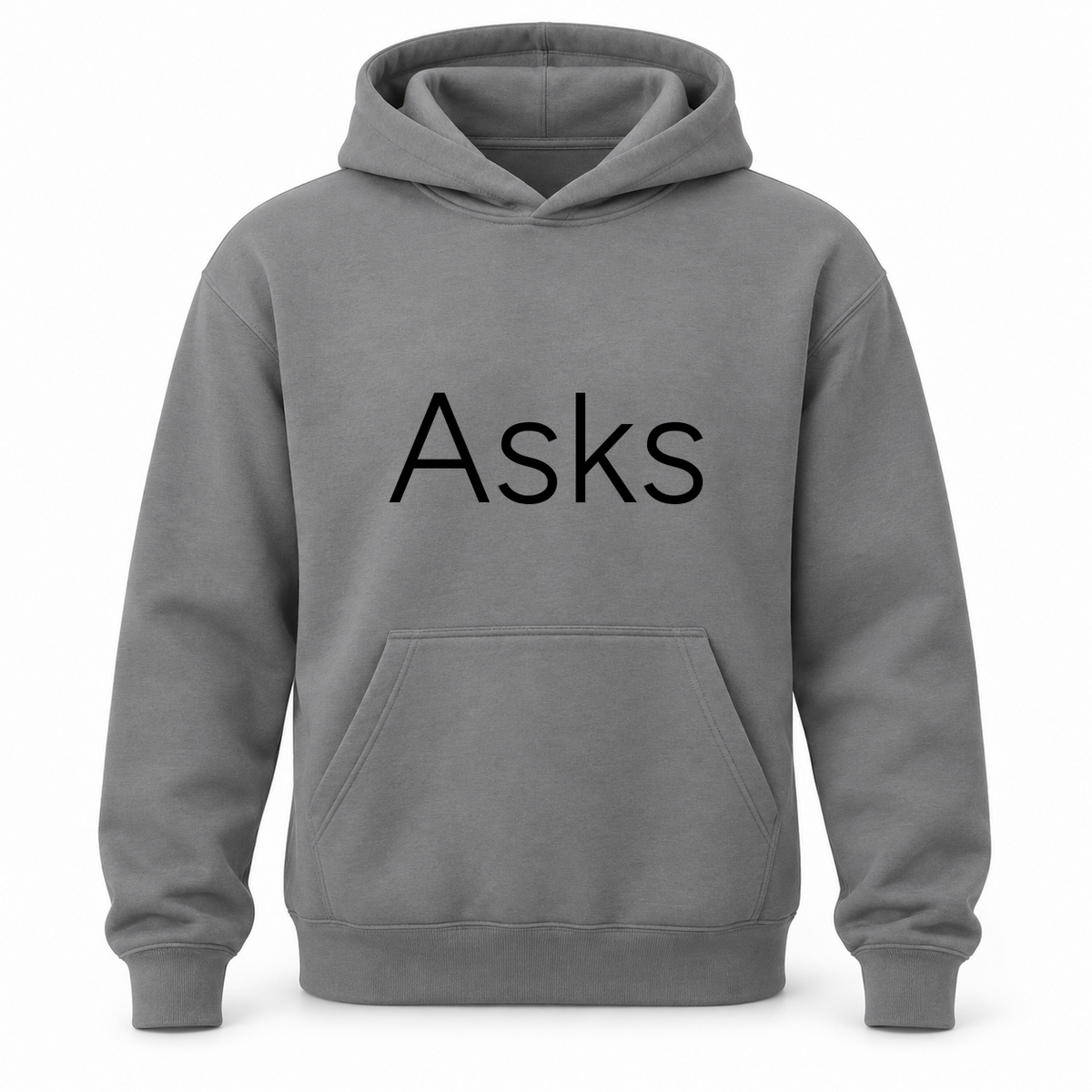 Asks Hoodie in gray