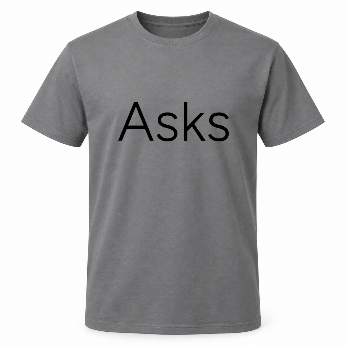 Asks T-Shirt in gray