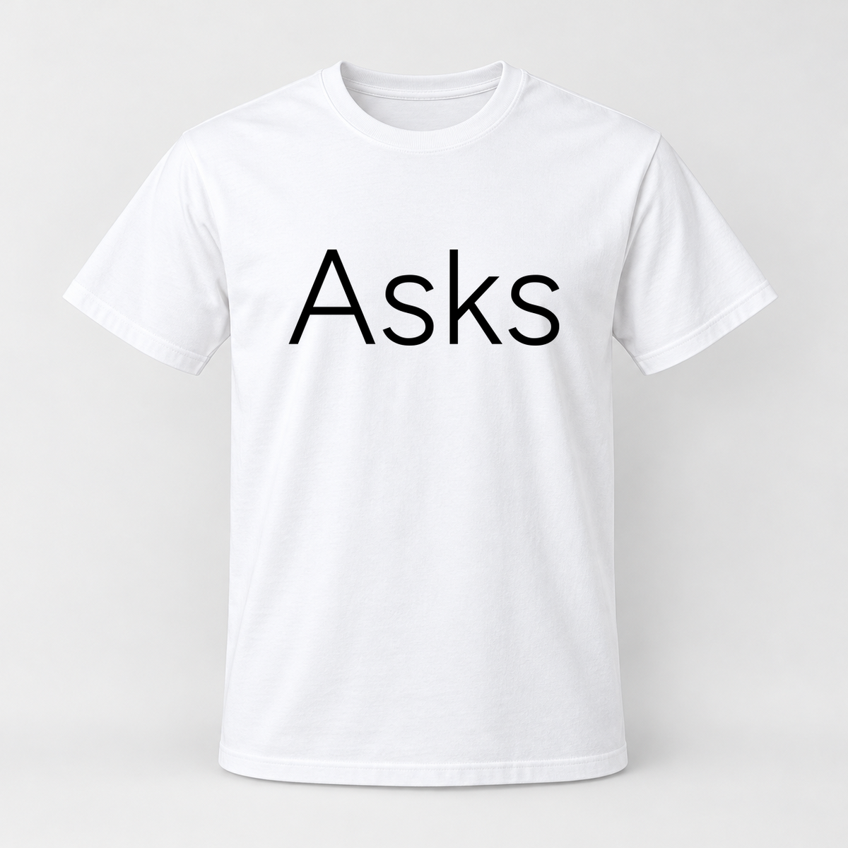 Asks T-Shirt in white