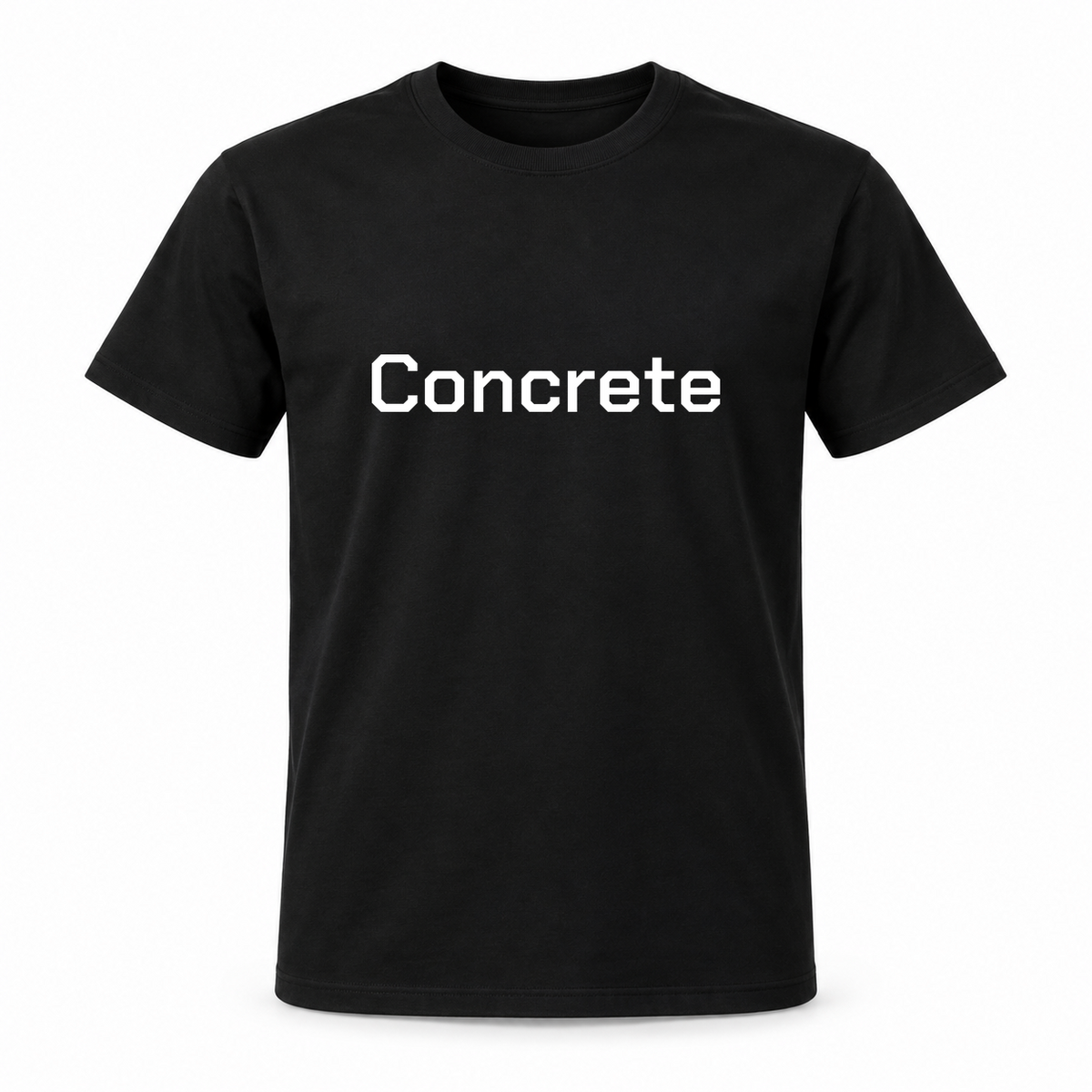 Concrete T-Shirt in black