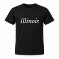 Illinois T-Shirt in black