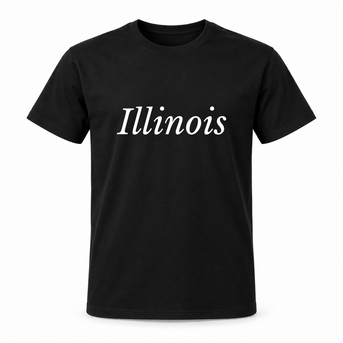 Illinois T-Shirt in black
