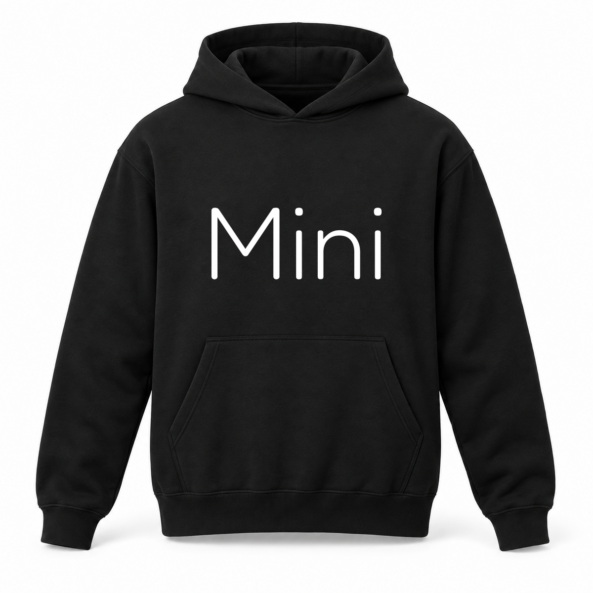 Mini Hoodie in black